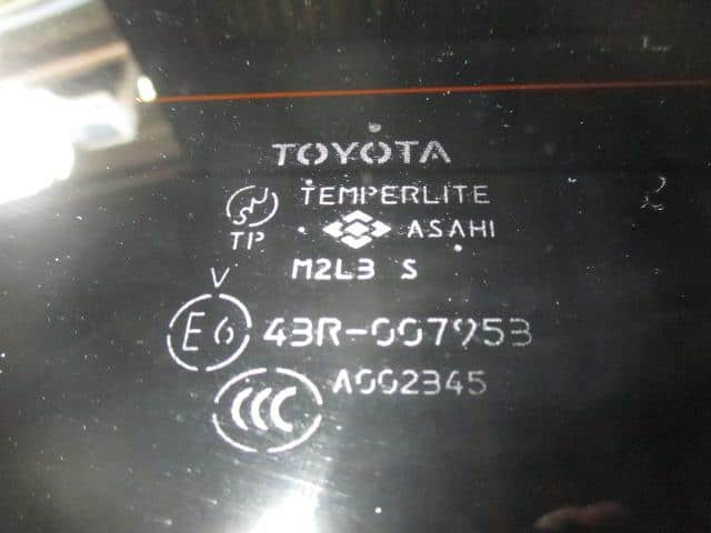 [Used]Rear Windshield TOYOTA Estima 2007 DBA-ACR50W 6810528600 - BE ...