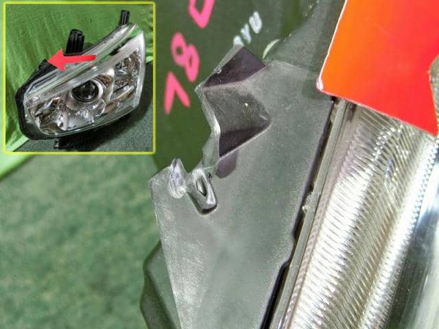 Used]Left Headlight DAIHATSU Copen 2018 DBA-LA400K 81170B2600 - BE