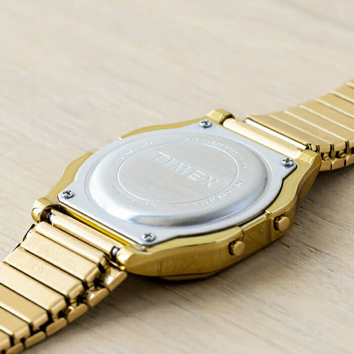 [New]TIMEX CLASSIC Timex Classic digital T78677 clock mens Ladies Gold ...