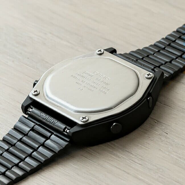 [New]CASIO STANDARD Casio standard B640WB-1B clock mens Ladies digital ...