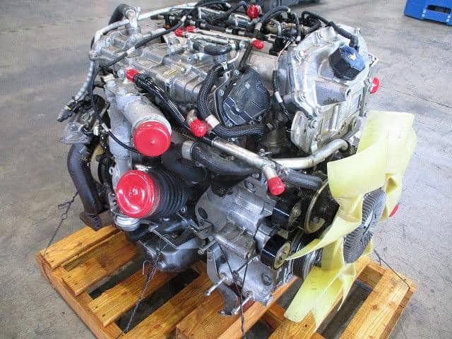 [Used]4P10-T2 Engine Mitsubishi Fuso 2011 SKG-FEA20 MK668029 - BE ...