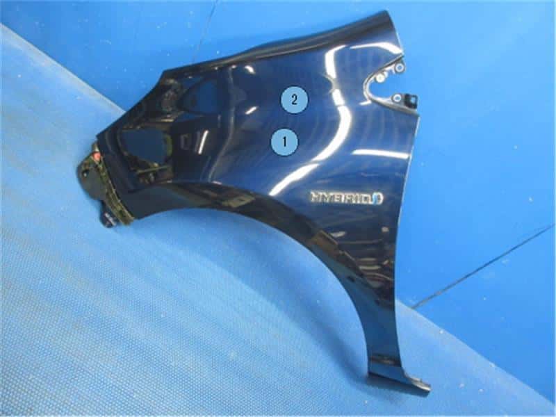車のパーツ Left Front Fender S for Toyota Aqua DAA-NHP10 1NZ-FXE 3P0 53812-52410 アクア TOYOTA AQUA NHP10 H23.12〜H29.5 左 フロント フェンダー