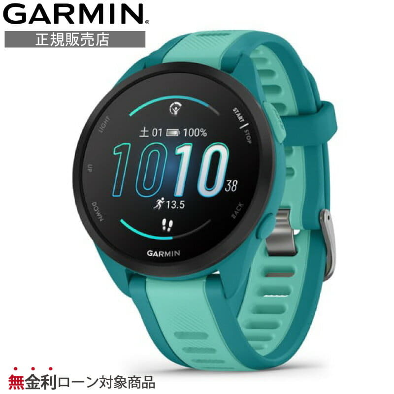 [New]010-02863-92 Forerunner 165 Music Aqua gamin GARMIN distance heart ...