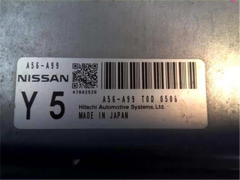 [Used]Engine Control Unit / ECU NISSAN Note 2010 DBA-NE11 2371M1V16B ...