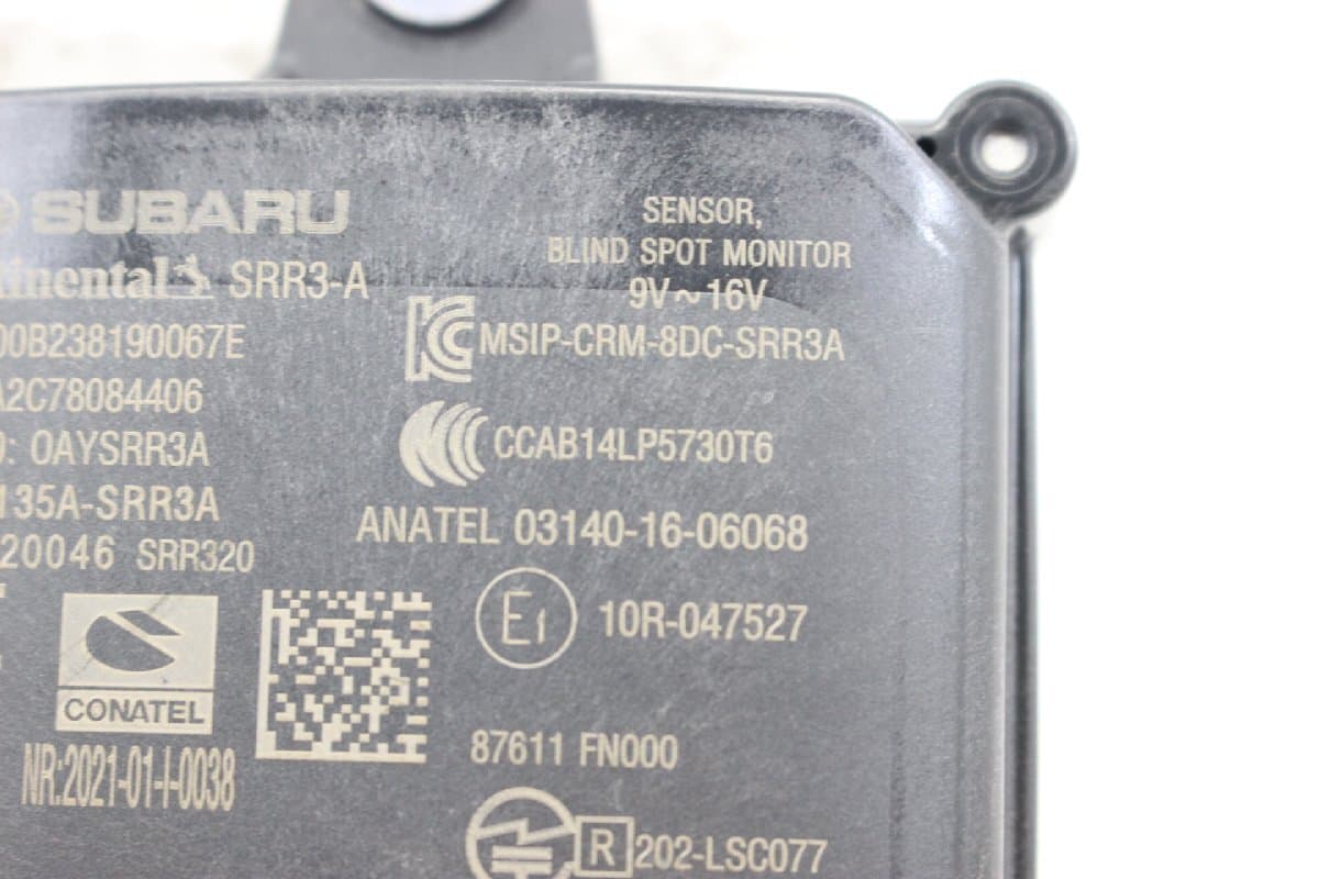 Used]Sensor Subaru cross trek GUD blind spot monitor sensor radar