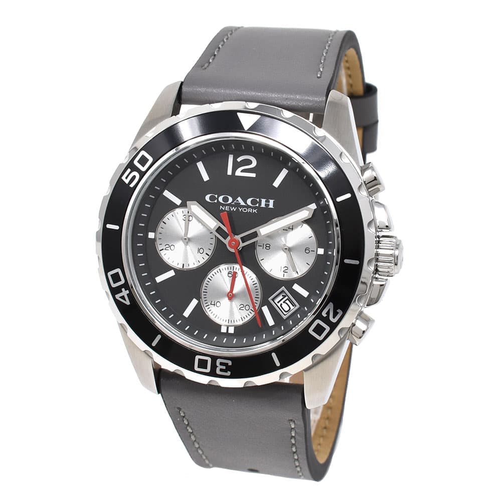 [New]The which includes coach COACH mens analog leather breath ...