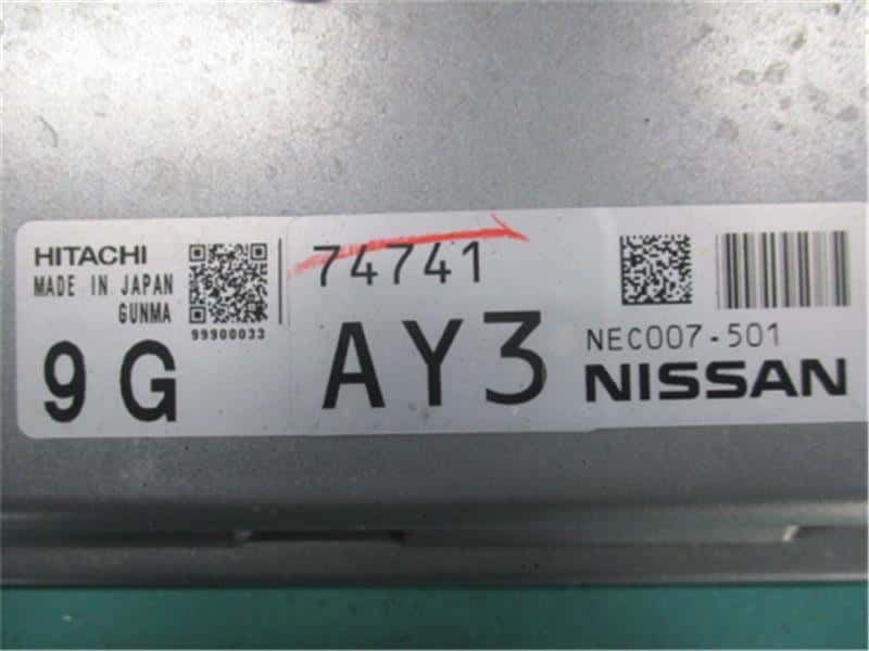 [Used]Engine Control Unit / ECU NISSAN Note 2018 DBA-E12 - BE FORWARD ...
