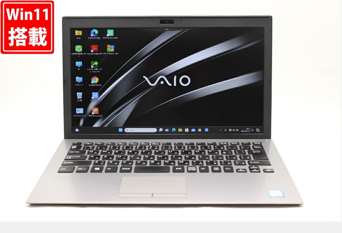 Used]Among Old; full HD 13.3 inches SONY VAIO VJPG11C11N Windows11 