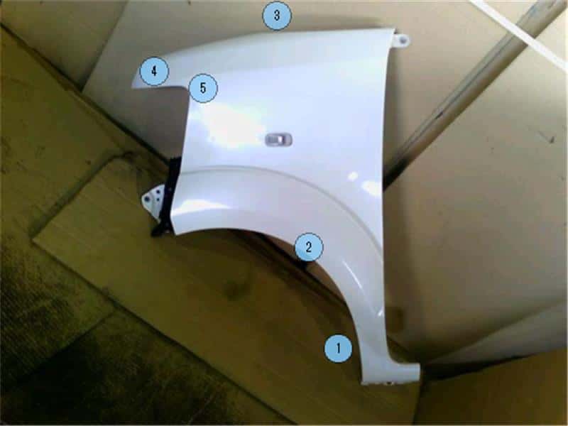 Used]Left Fender Panel HONDA N BOX 2012 DBA-JF1 - BE FORWARD Auto Parts