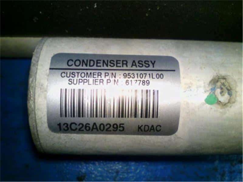 Used]Suzuki Genuine Swift ZC72S condenser 95310-71L01 P80900