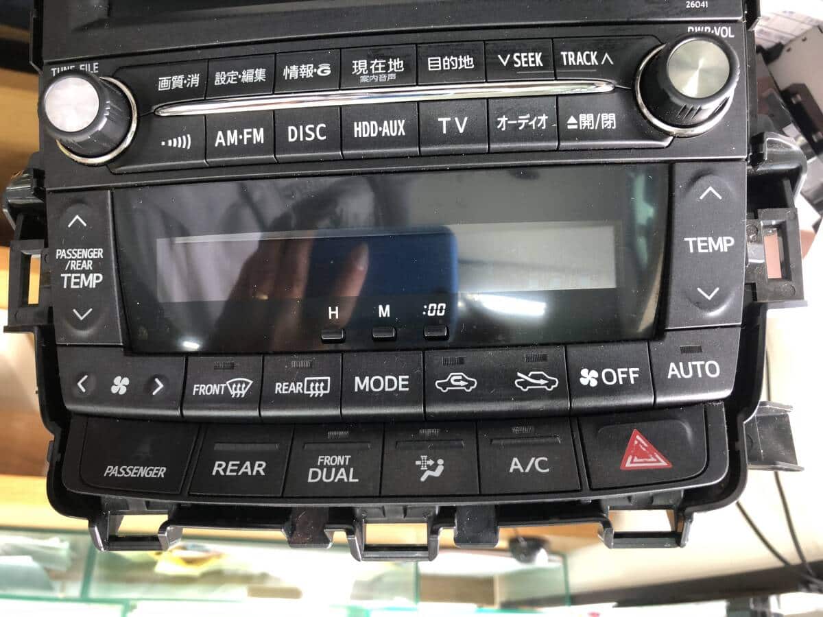 Used]Toyota Genuine multi-monitor navigator 86100-58042 BT013A map