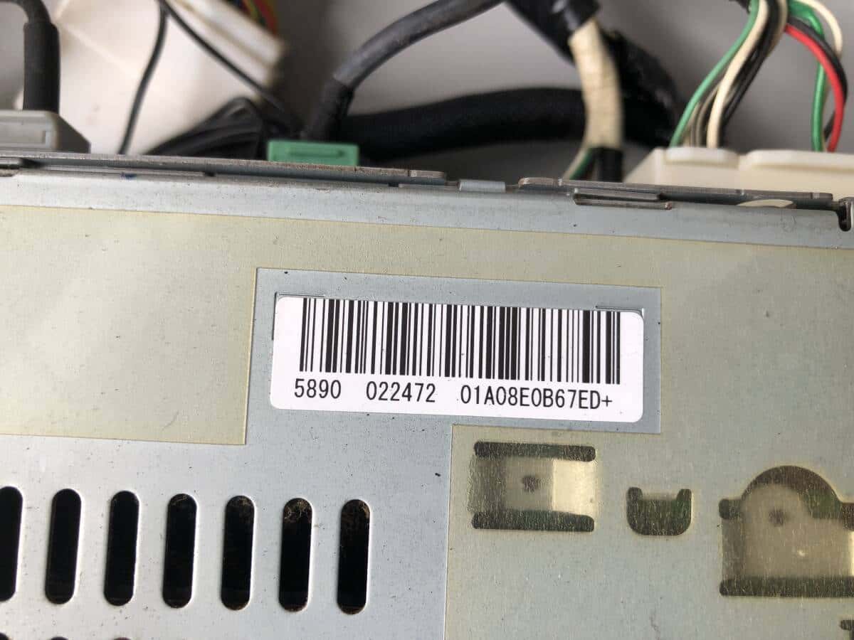 Used]Toyota Genuine multi-monitor navigator 86100-58042 BT013A map 