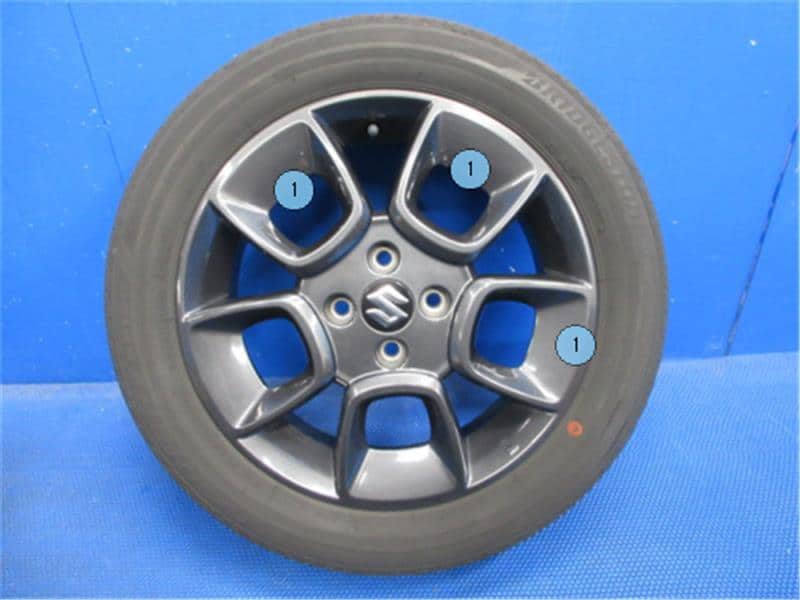 [Used]Tire&Wheel Assembly SUZUKI Ignis 2019 DAA-FF21S 4321062R70QC8 ...