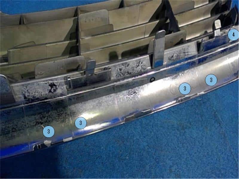 [Used]Radiator Grille TOYOTA Mark X 2006 DBA-GRX120 - BE FORWARD Auto Parts