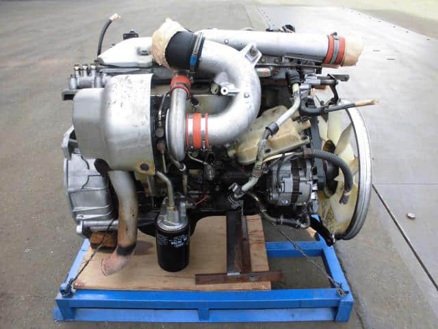 [Used]4M50 Engine Mitsubishi Fuso Fighter Mignon 2005 PA-FK71RJ - BE ...