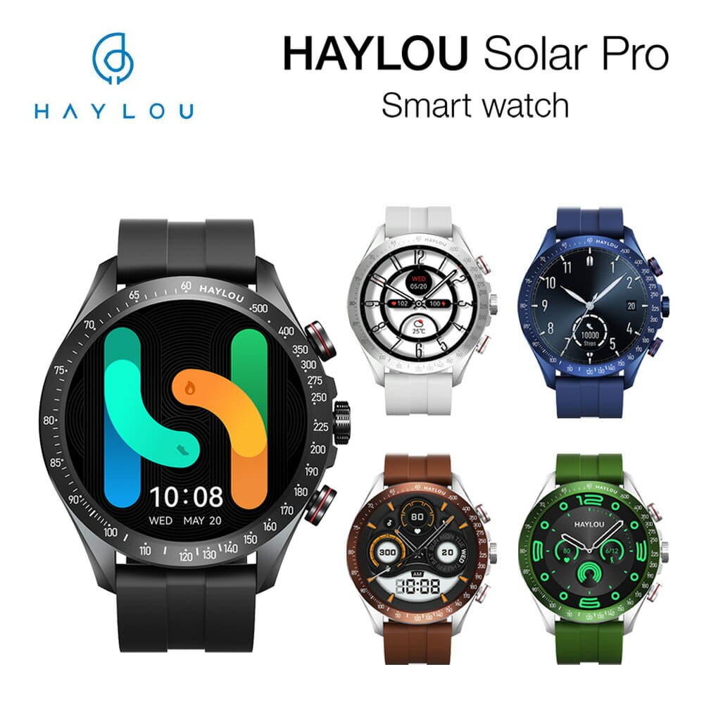 [New]1,000 yen off Notice of Haylou Solar Pro smart high low pro clock ...