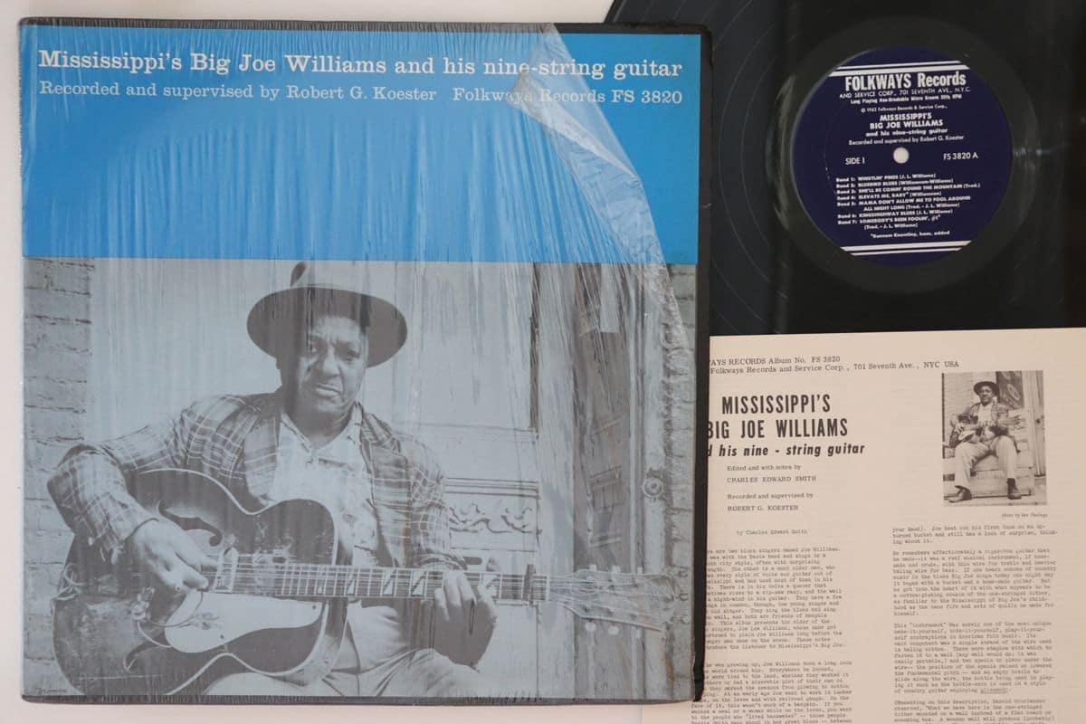 Used]U.S. LP Big Joe Williams Mississippis Big Joe Williams
