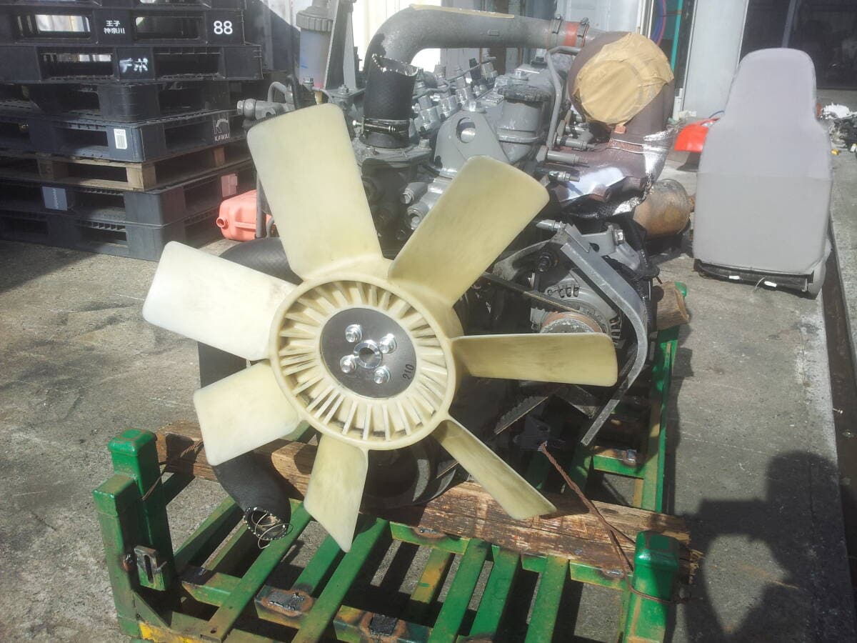 [Used]ISUZU Isuzu 6BG1 heavy industrial machine Engine R6-8-28 - BE ...