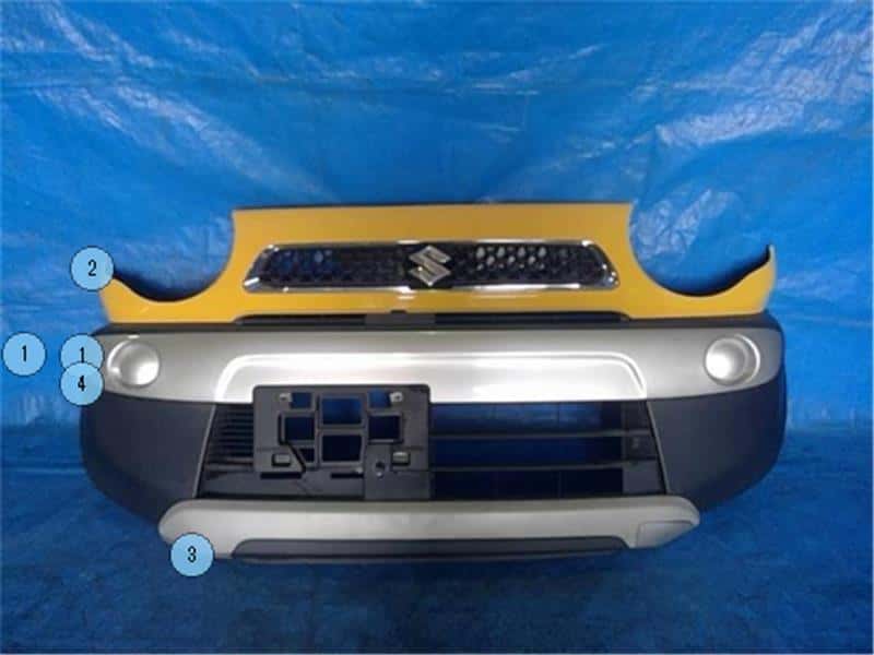 Used]Front Bumper SUZUKI Hustler 2016 DAA-MR41S 7171165P005PK - BE