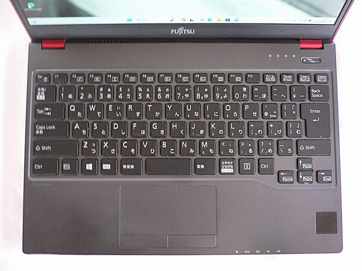 Used]799 g of FUJITSU FUTRO MU937 SSD128GB/MEM8GB/13.3FHD(1920 X