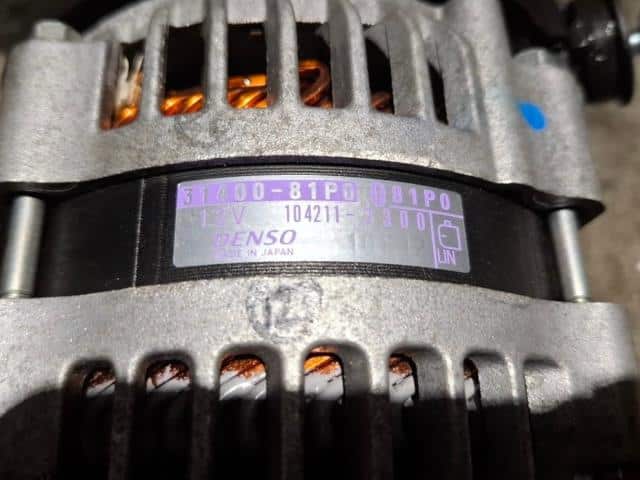 Used]Alternator SUZUKI Swift 2022 4BA-ZC83S 3140081P00 - BE