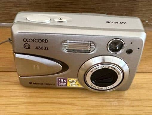 Used][movement Good Condition] CONCORD Concord Eye-Q 4363z compact