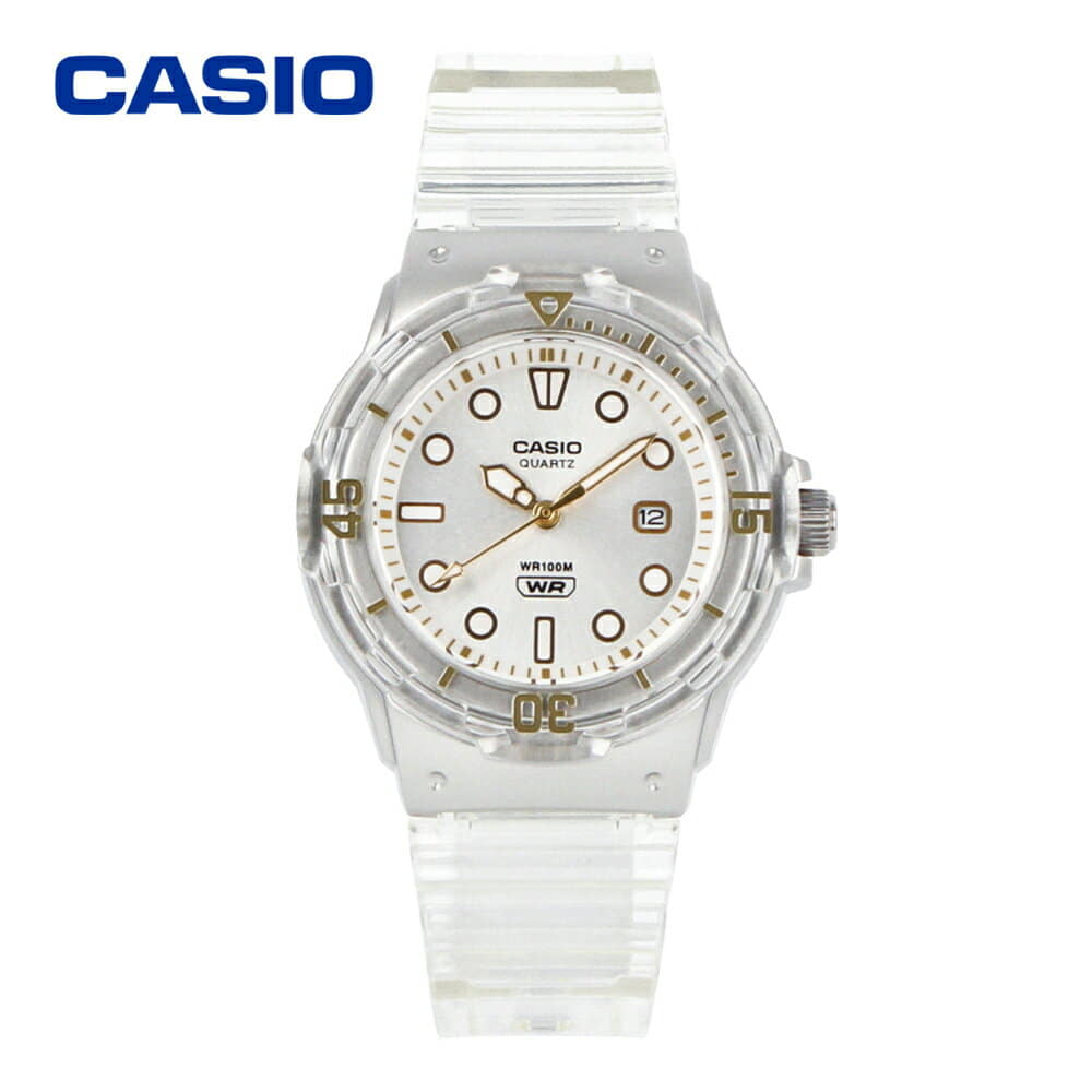 Casio Analog Women Watch with Translucent Resin Band LRW-200HS-7EVDF main image 1