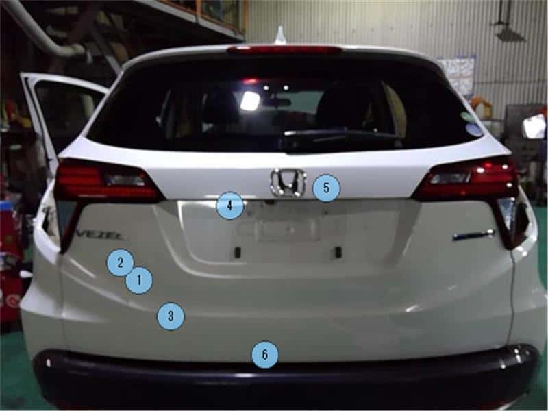 [Used]Back Door Assembly HONDA Vezel 2014 DAARU3 68100T7AJ10ZZ BE