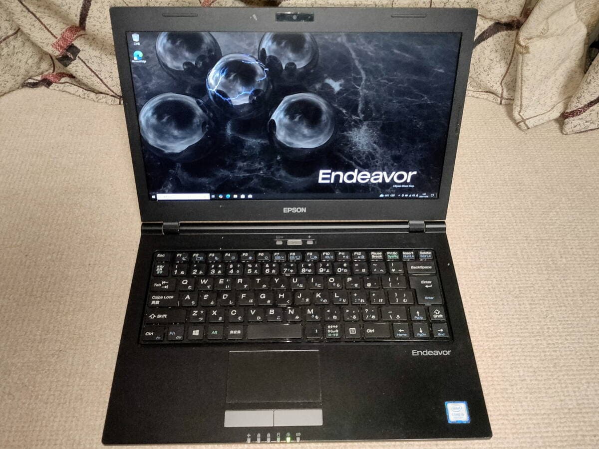【整備済みノートPC】 EPSON Endeavor NA512E EPSON Endeavor NA512E i7 16GB SSD256GB EPSON (エプソン