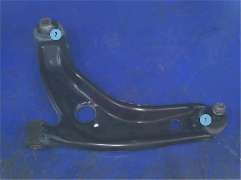 [Used]Front Left Lower Control Arm TOYOTA Ractis 2012 DBA-NSP120 - BE ...