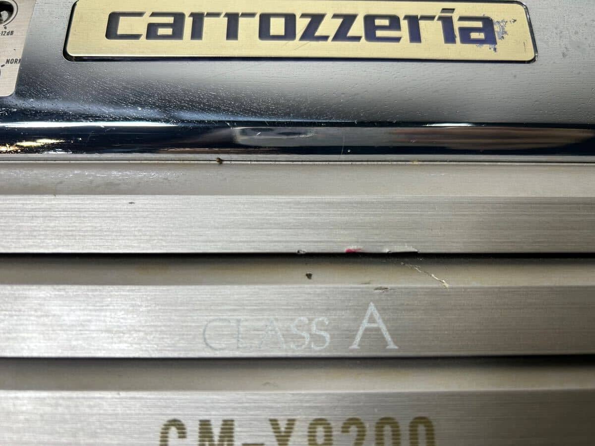 Used][ 2412-16] Pioneer carrozzeria power amp GM-X9200 Class A