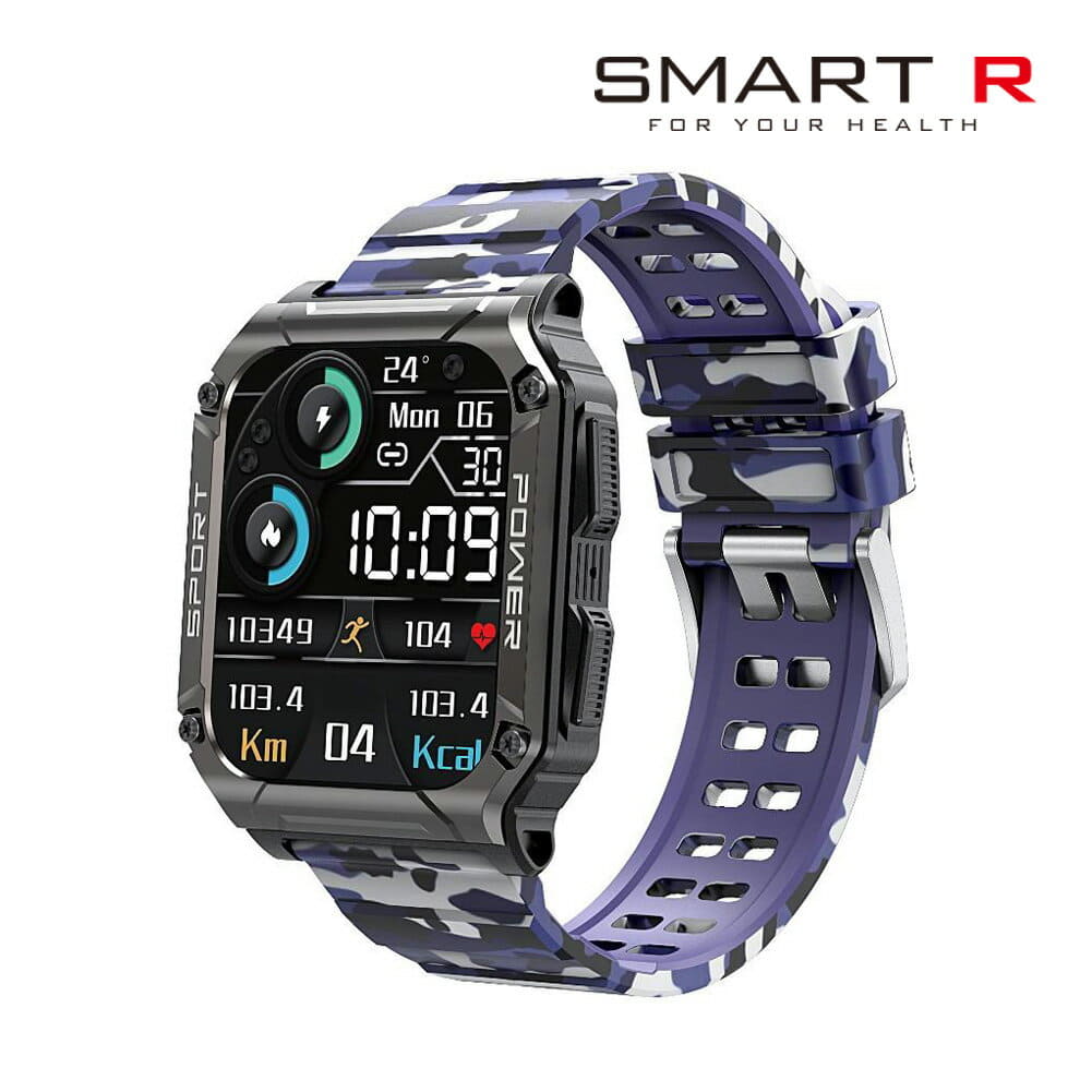 [New]SMART R smart NX-13 blue camouflage mens Ladies smart R - BE ...