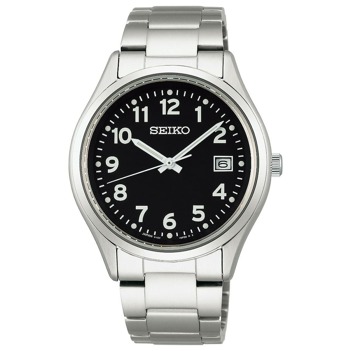 Seiko Selection S Series SBPX155 Solar Stainless Steel Watch