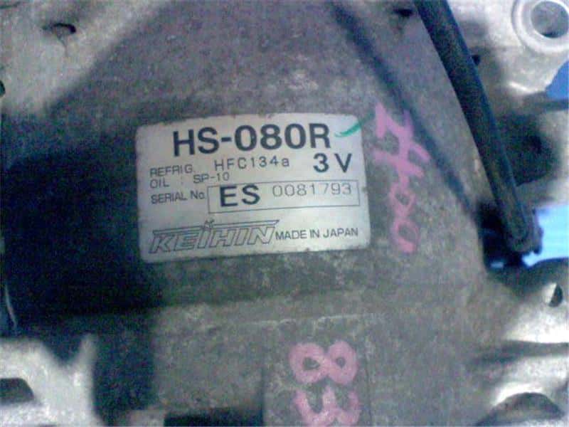 [Used]A/C Compressor HONDA Fit 2004 DBA-GD1 38810PWA016 - BE FORWARD ...