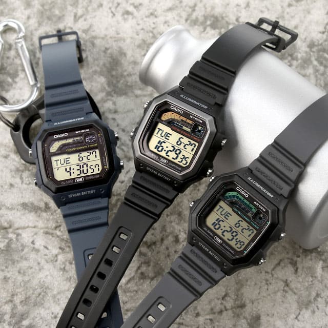 [New]The light cool practical use mark where Casio clock quartz battery ...