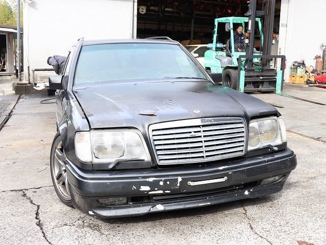 Used]Benz E320T W124 E class 94 124092 1049 Engine body (stock No