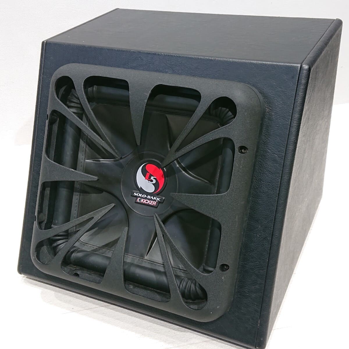 Used]Kicker Solo-Baric L5 S12L5 12Inch Dual 2-ohm Voice Coil