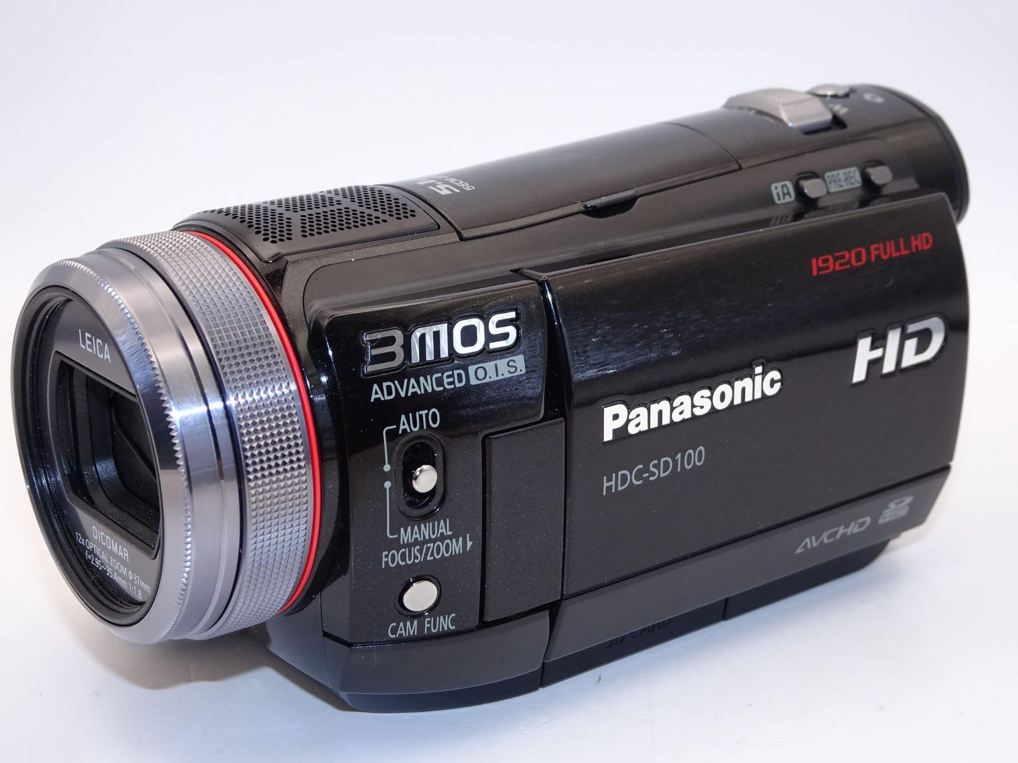 Panasonic パナソニック HDC-HS100-K ビデオカメラ 黒 美品