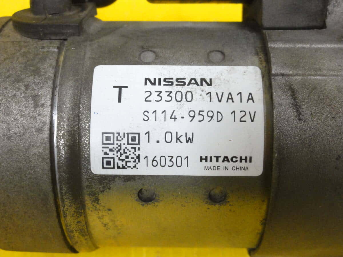 Used]☆2016 car Nissan C26 Serena Starter Motor starter 23300