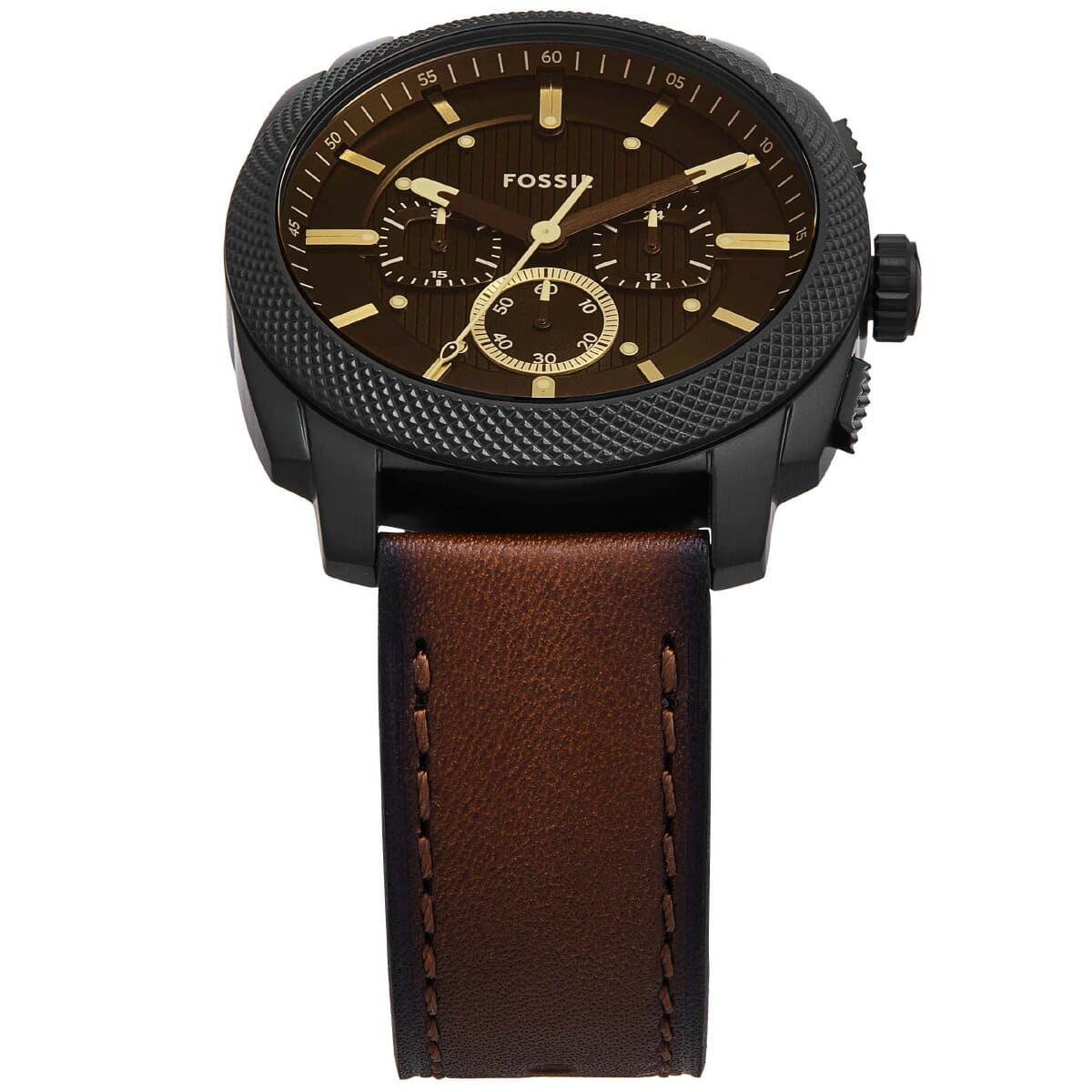 [New]up to 53.5 times! Fossil FOSSIL mens MACHINE Chronograph Black ...