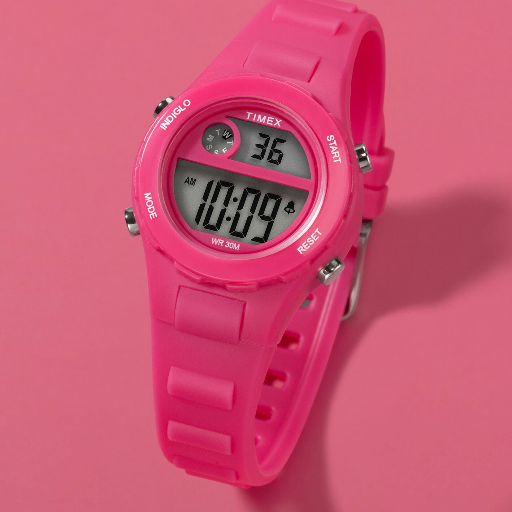 [New]TIMEX Timex digital quartz mens, Ladies pink TW2W92500 clock - BE ...
