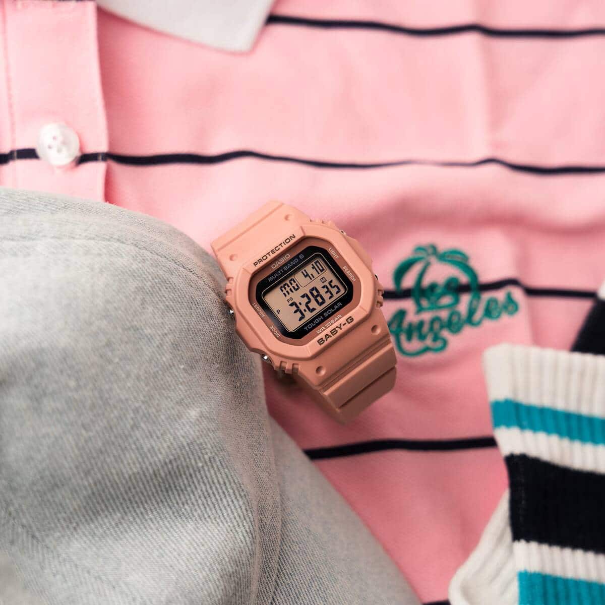 New]Japanese CASIO CASIO Baby-G baby G electric wave reception