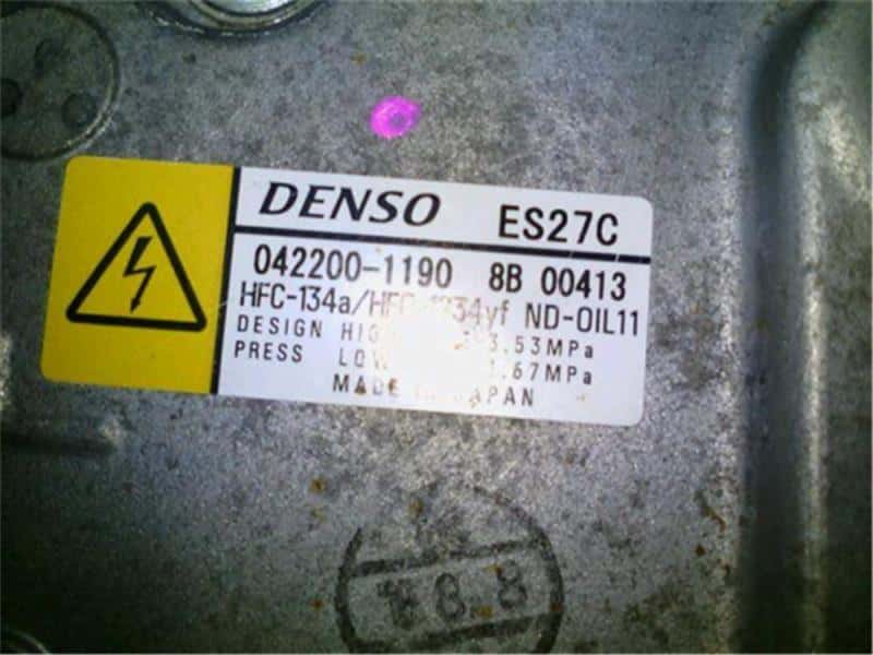 Used]A/C Compressor TOYOTA Alphard 2018 DAA-AYH30W 8837058020 - BE