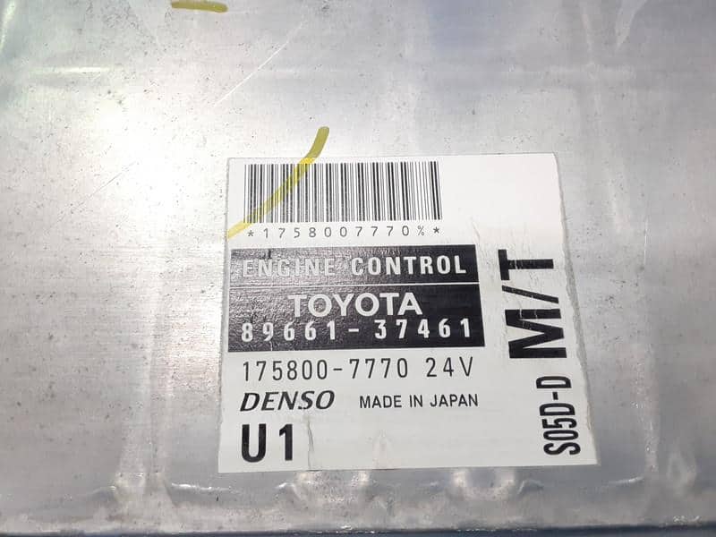 [Used]Engine Control Unit / ECU Hino dutro XZU331M 89661-37461 175800 ...