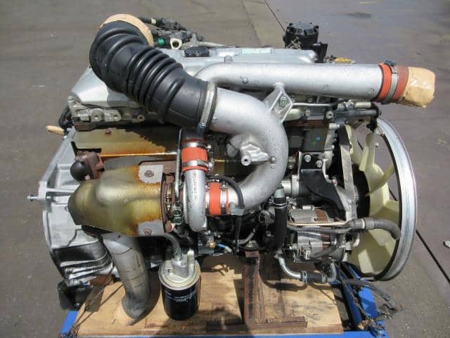 [Used]4M50 Engine Mitsubishi Fuso Fighter Mignon 2007 PDG-FK71D - BE ...