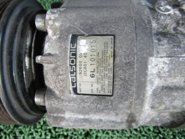 Used]Nissan Genuine RB25DET C34 Stagea air-conditioner compressor