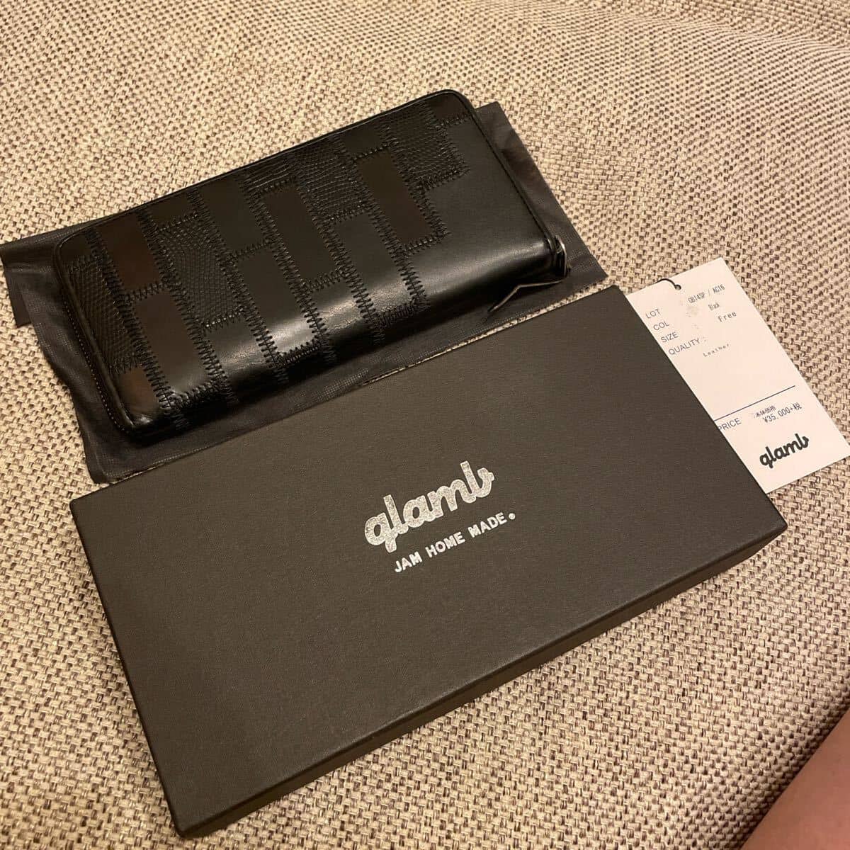 割引 zip Gaudy glamb glamb ◇ Condition Used]◇Good wallet JAM by 小物