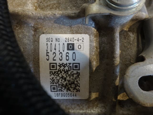 Used]8786 Toyota Sienta NSP170G Transmission 2NR-FKE AT CVT 45,728