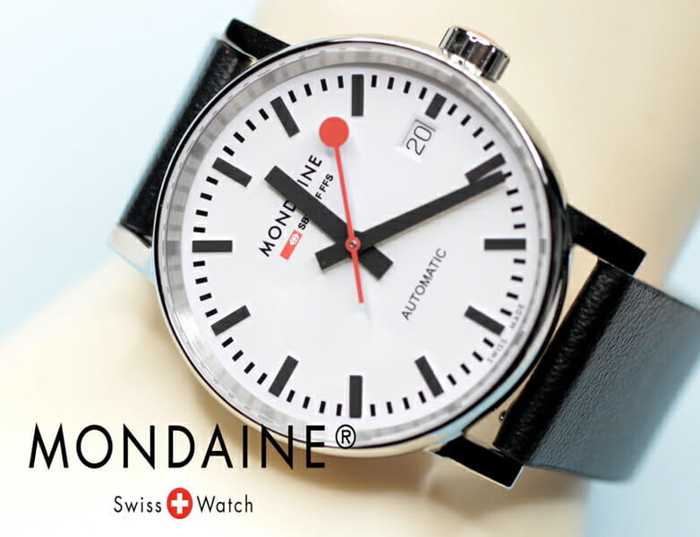 [New]MONDAINE mondinevo 2 Automatic winding 35mm Switzerland railroad ...