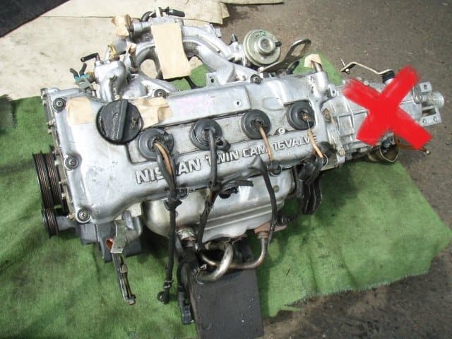 [Used]★ VAJC23 Vanette Serena GA16DS cab Engine Eg body 374001JJ - BE ...